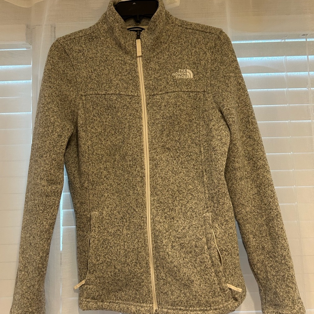 The North Face Gray Knit Jacket